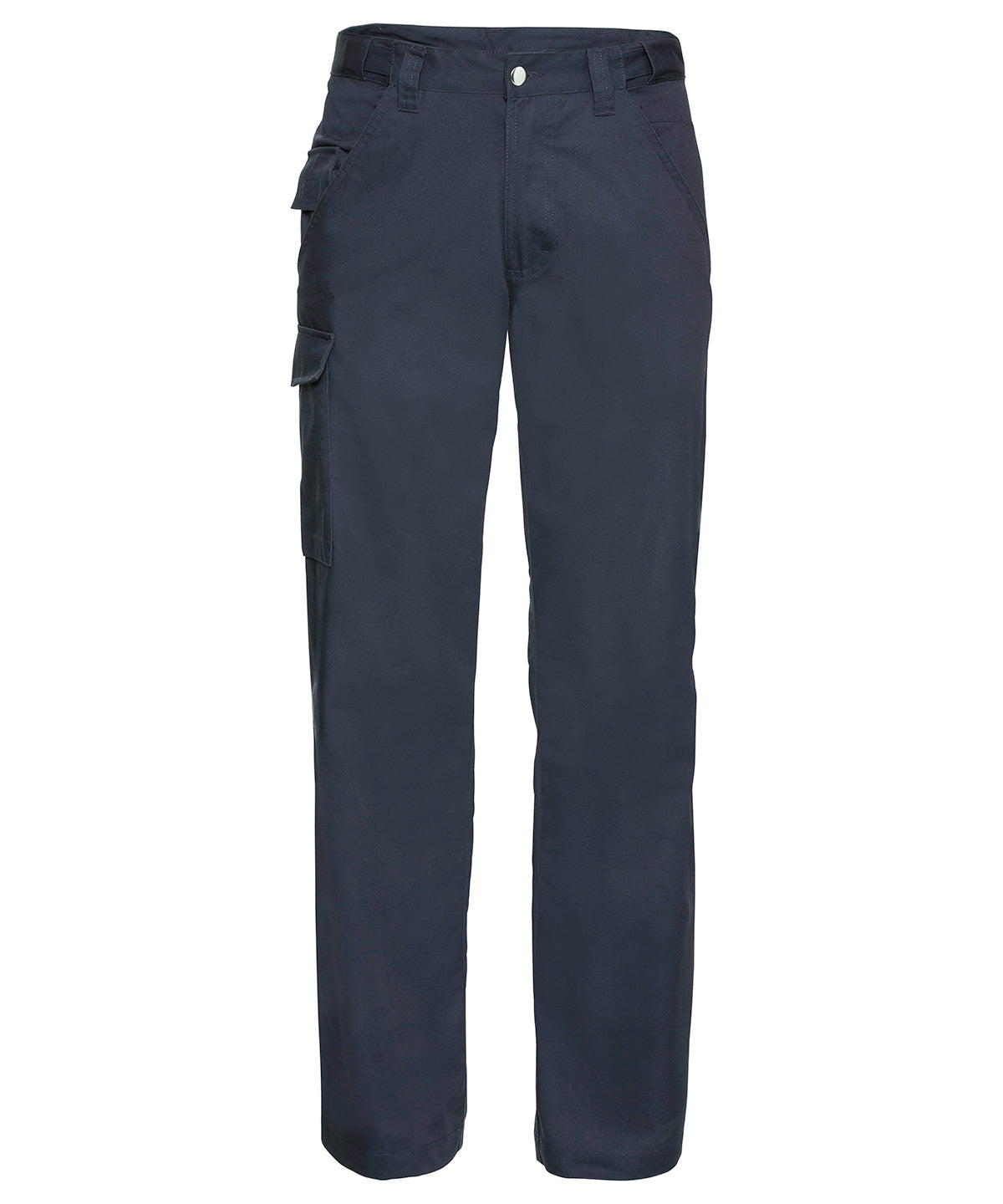 Polycotton twill workwear trousers - French Navy