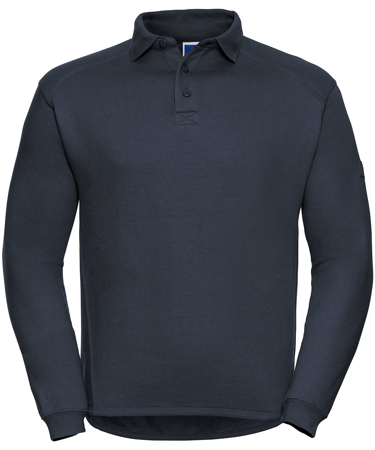 Heavy-duty collar sweatshirt - French Navy