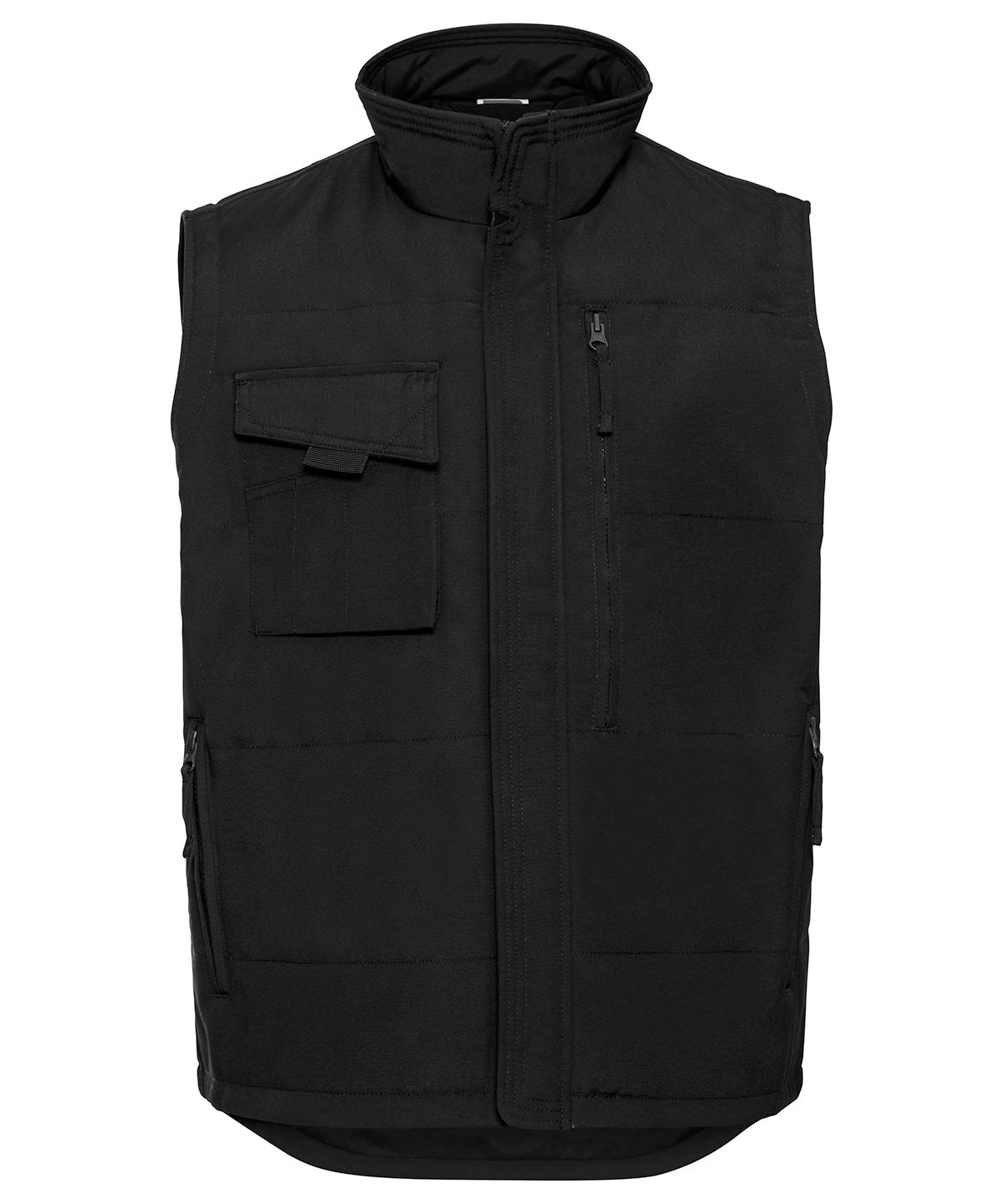 Heavy-duty gilet - Black