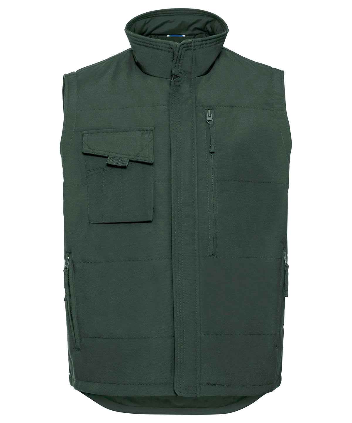 Heavy-duty gilet - Bottle Green