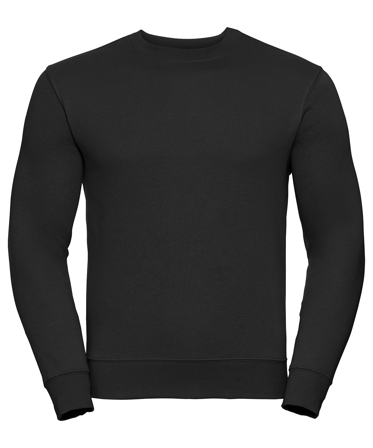 Set-in sleeve sweatshirt - Black*†