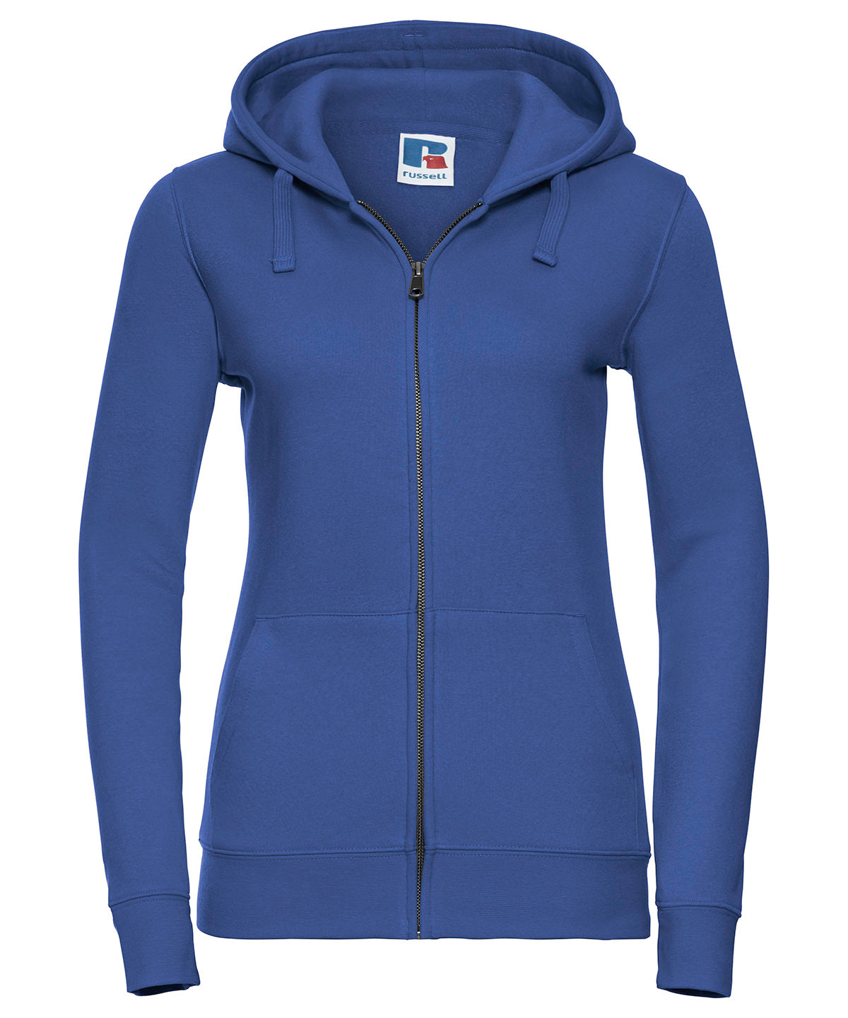 Women's authentic zipped hooded sweatshirt - Bright Royal