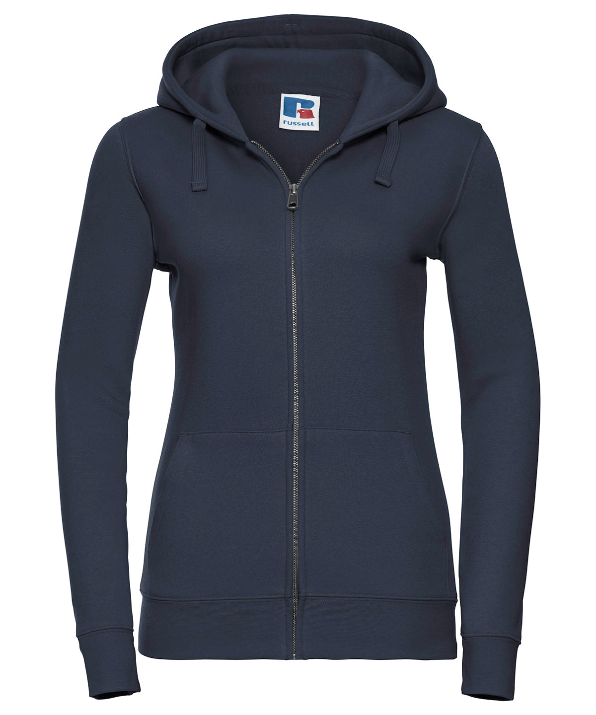 Women's authentic zipped hooded sweatshirt - French Navy*