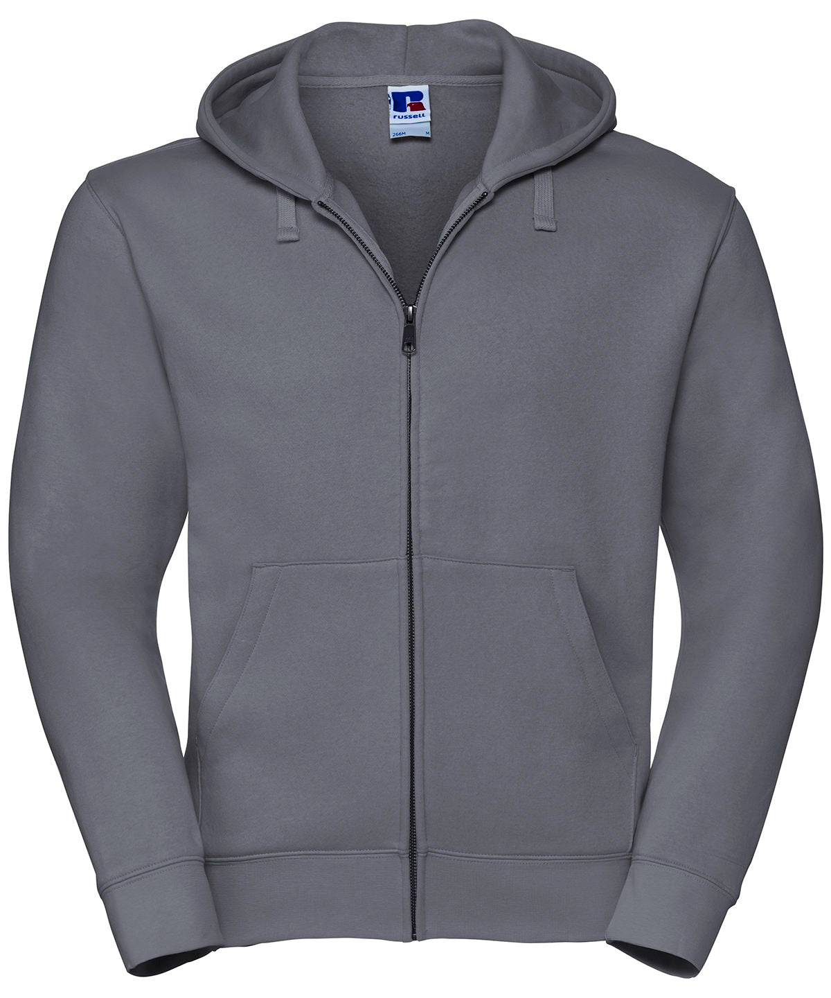 Authentic zipped hooded sweat - Convoy Grey*