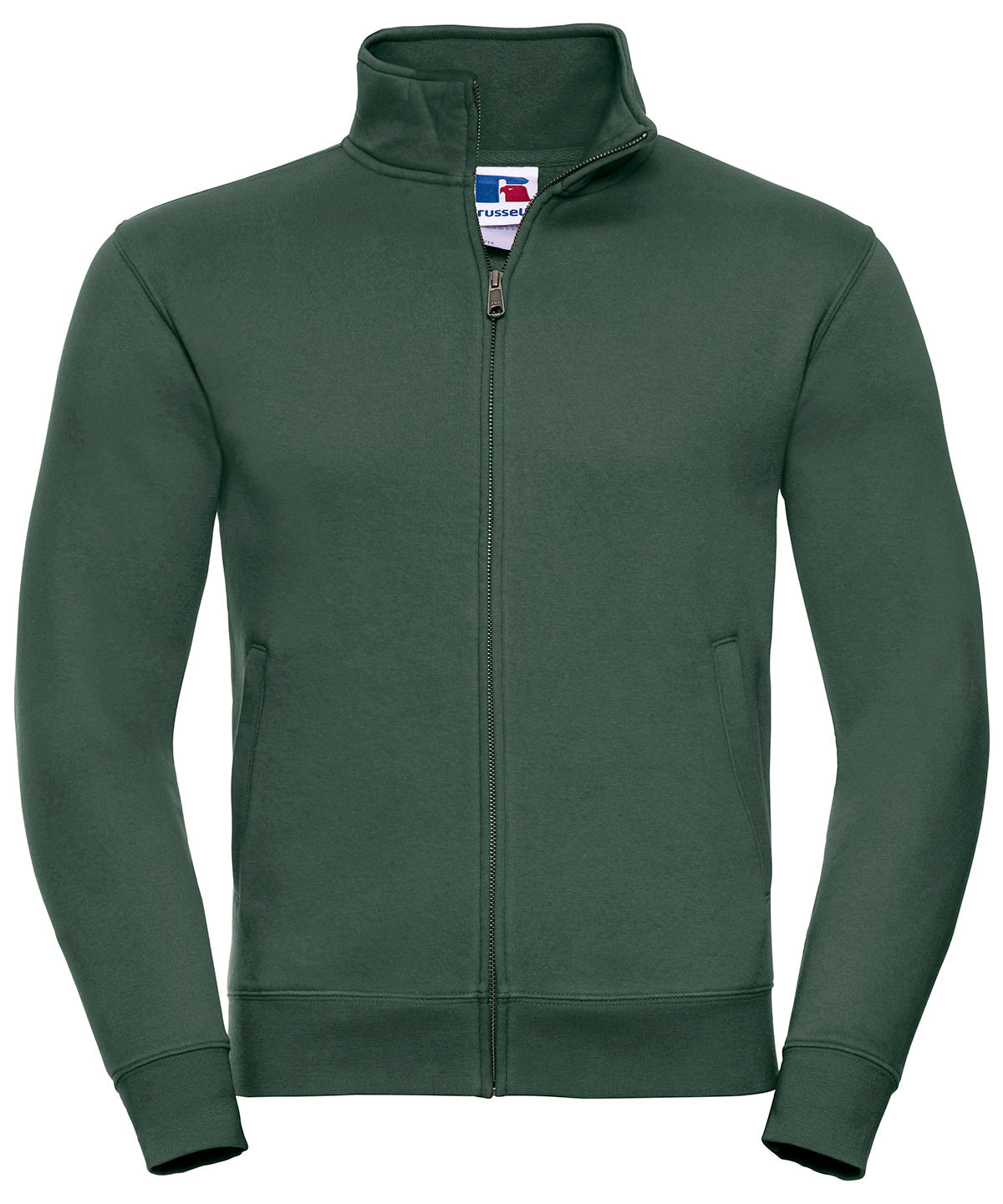 Authentic sweatshirt jacket - Bottle Green