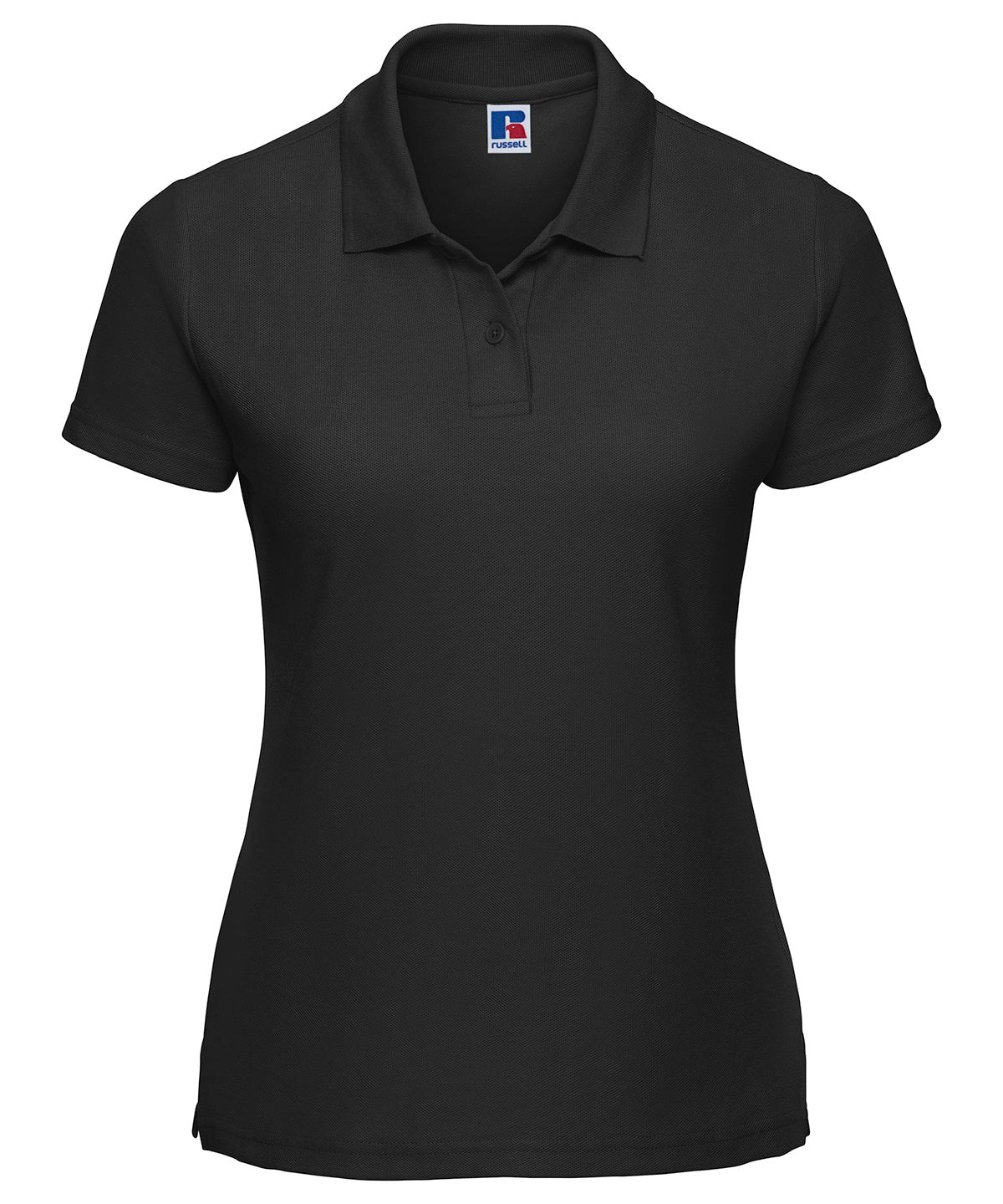 Women's classic polycotton polo - Black