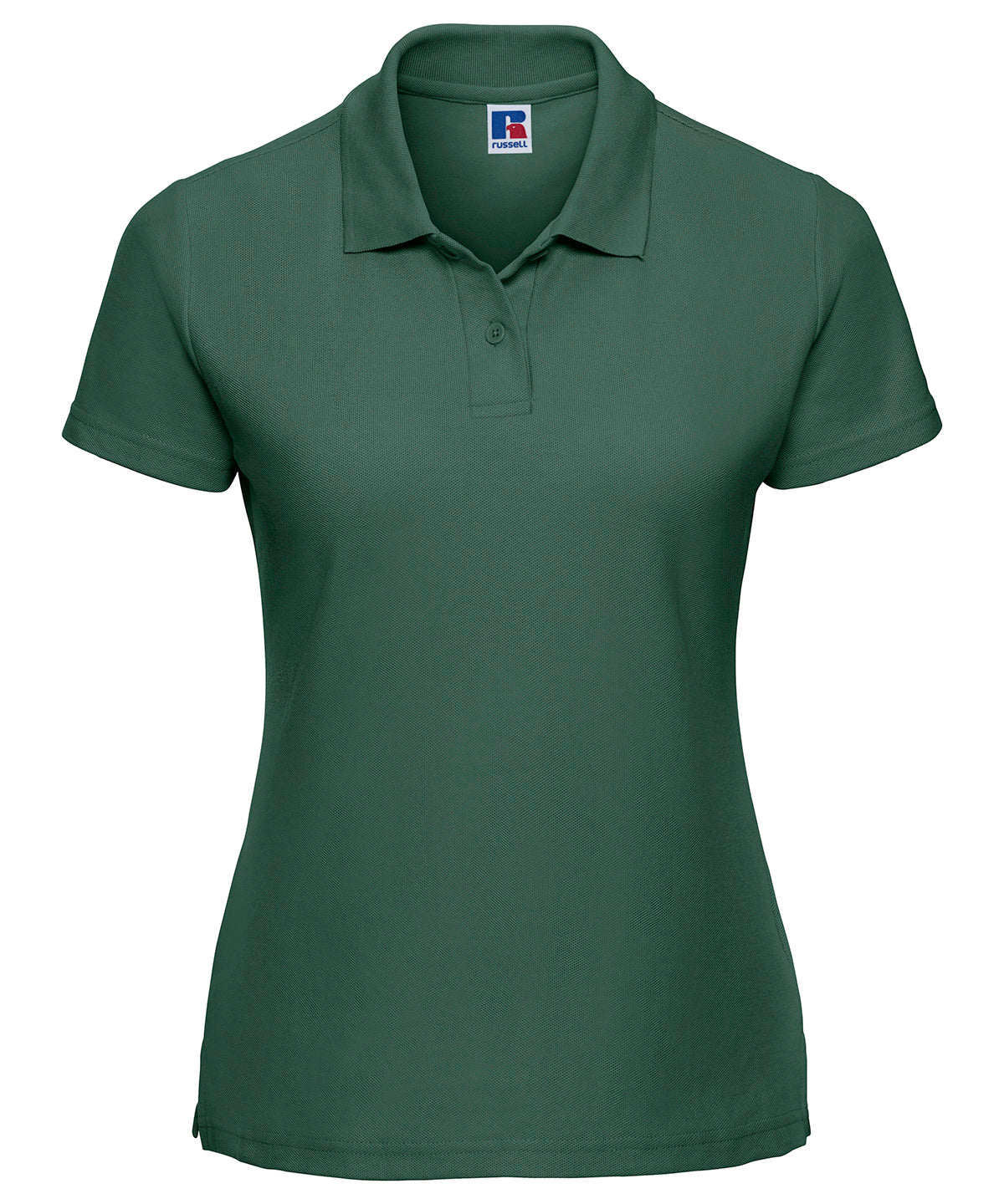 Women's classic polycotton polo - Bottle Green*