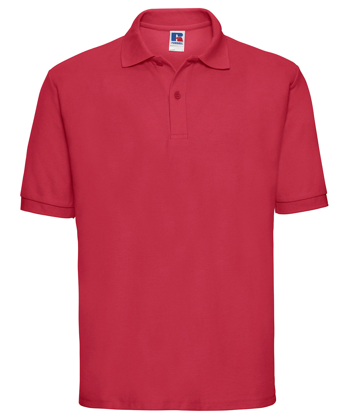 Classic polycotton polo - Classic Red*