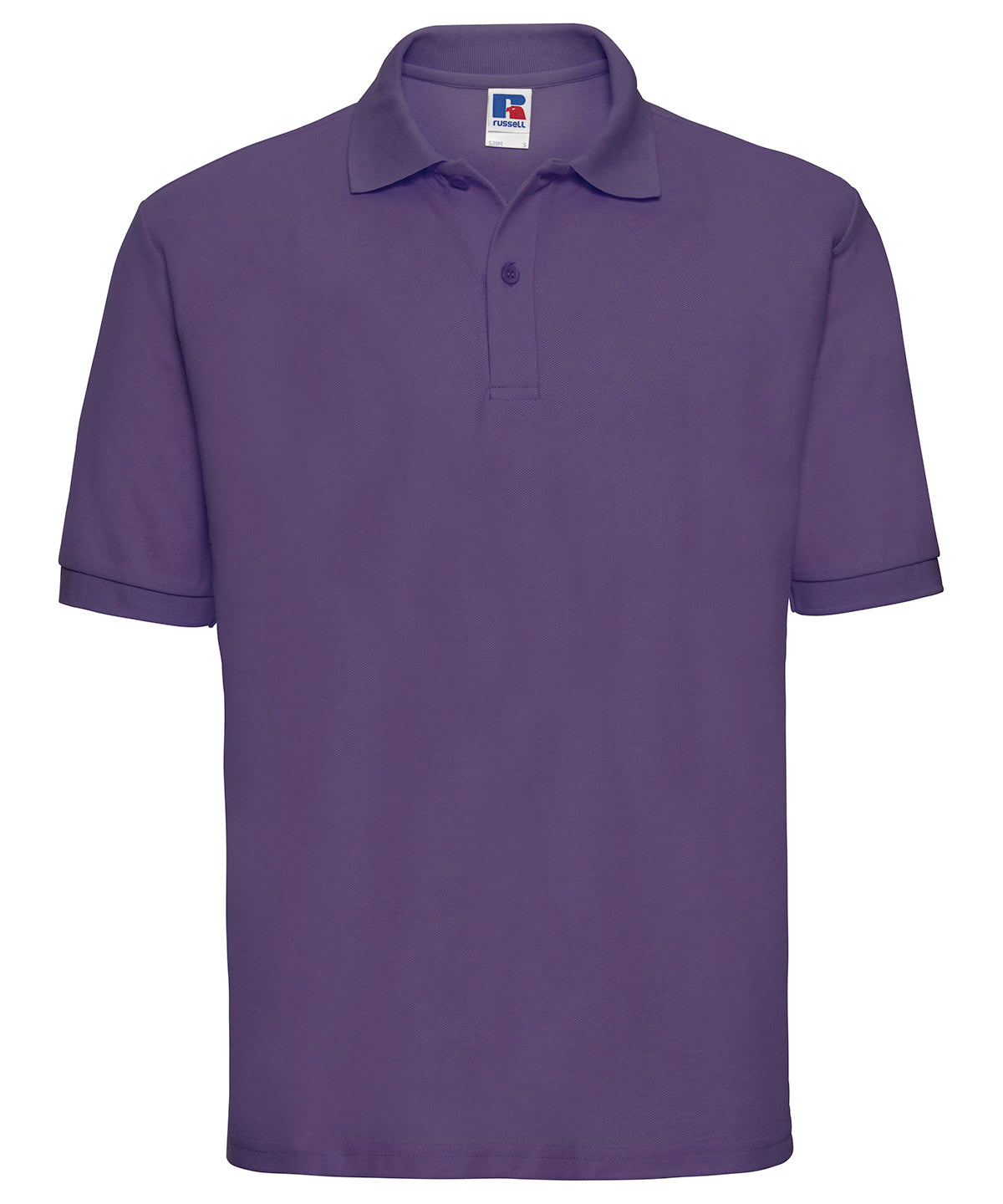 Classic polycotton polo - Purple