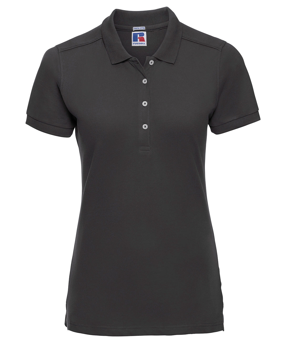 Women's stretch polo - Black