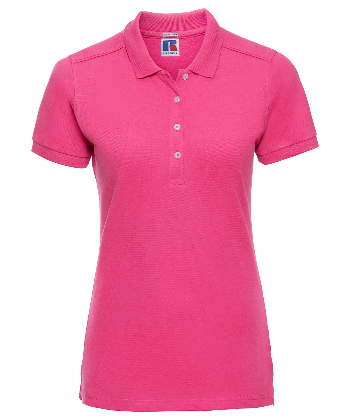 Women's stretch polo - Fuchsia