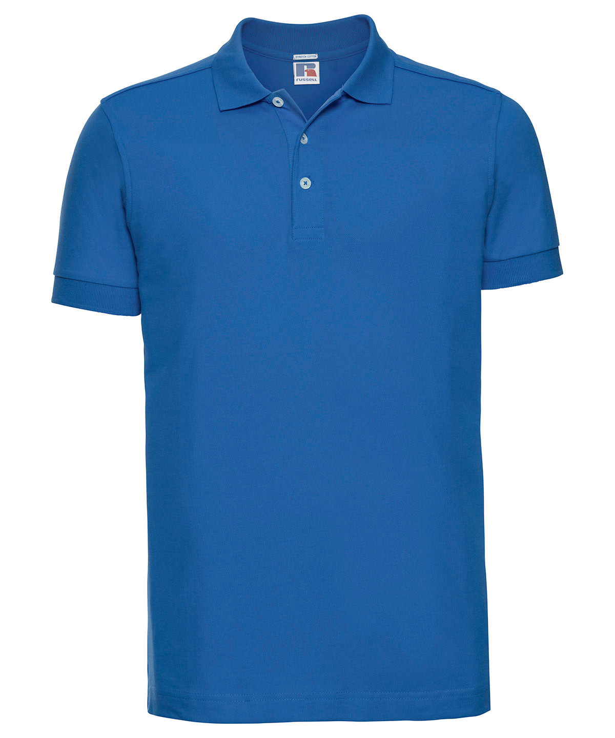 Stretch polo - Azure Blue