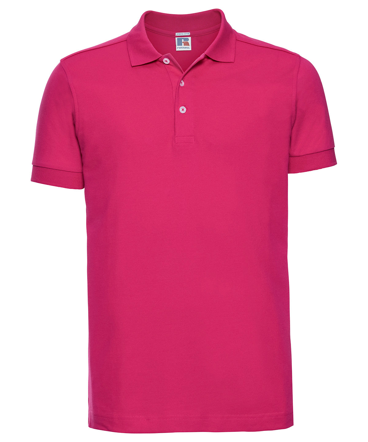 Stretch polo - Fuchsia