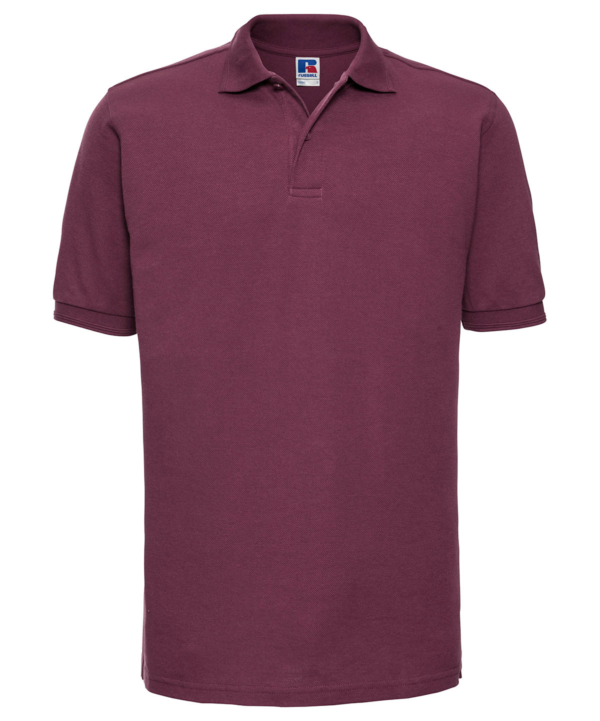 Hard-wearing 60°C wash polo - Burgundy