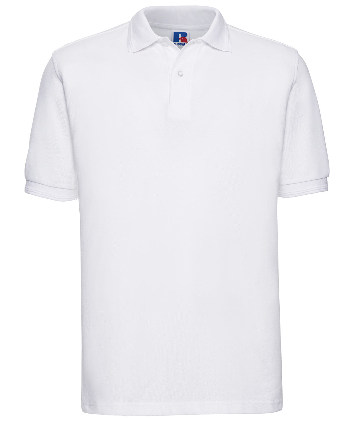 Hard-wearing 60°C wash polo - White*