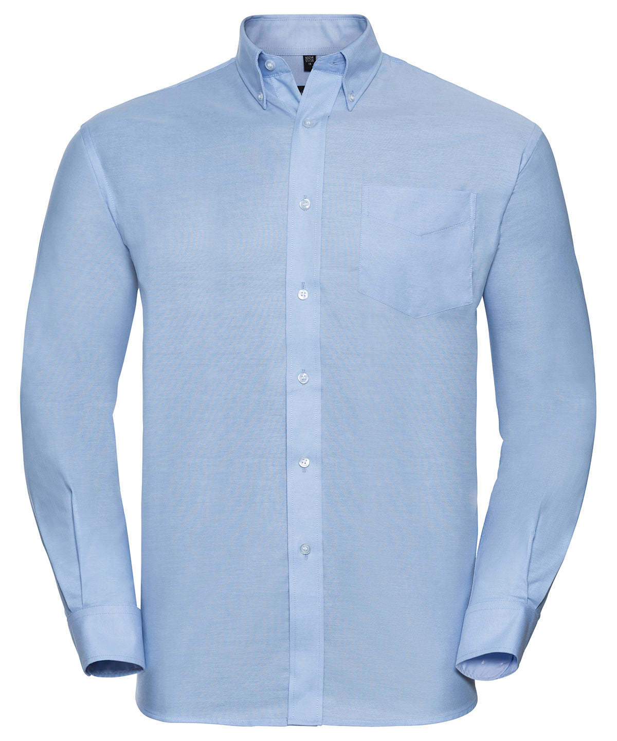 Long sleeve easycare Oxford shirt - Oxford Blue
