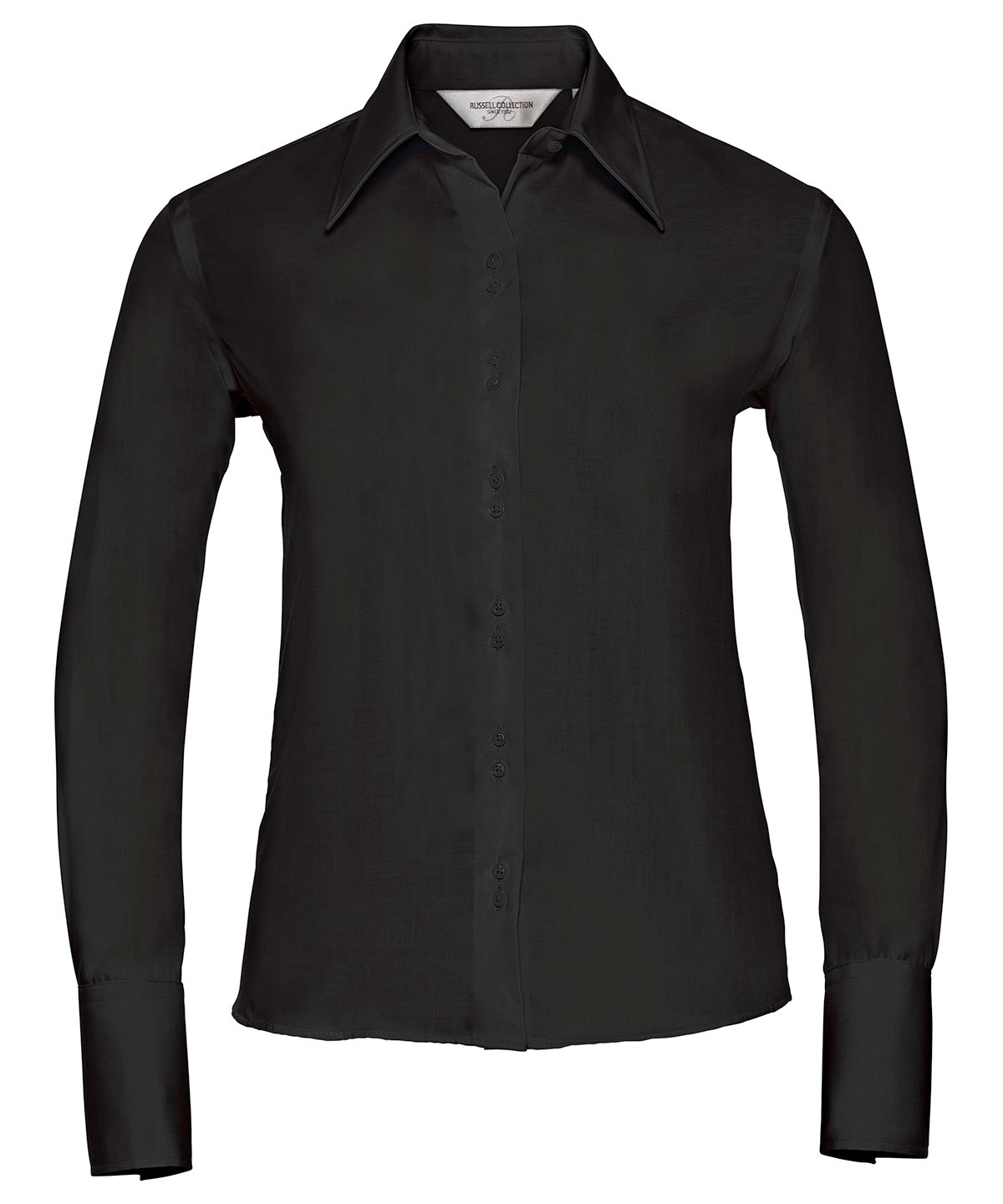 Women's long sleeve ultimate non-iron shirt - Black