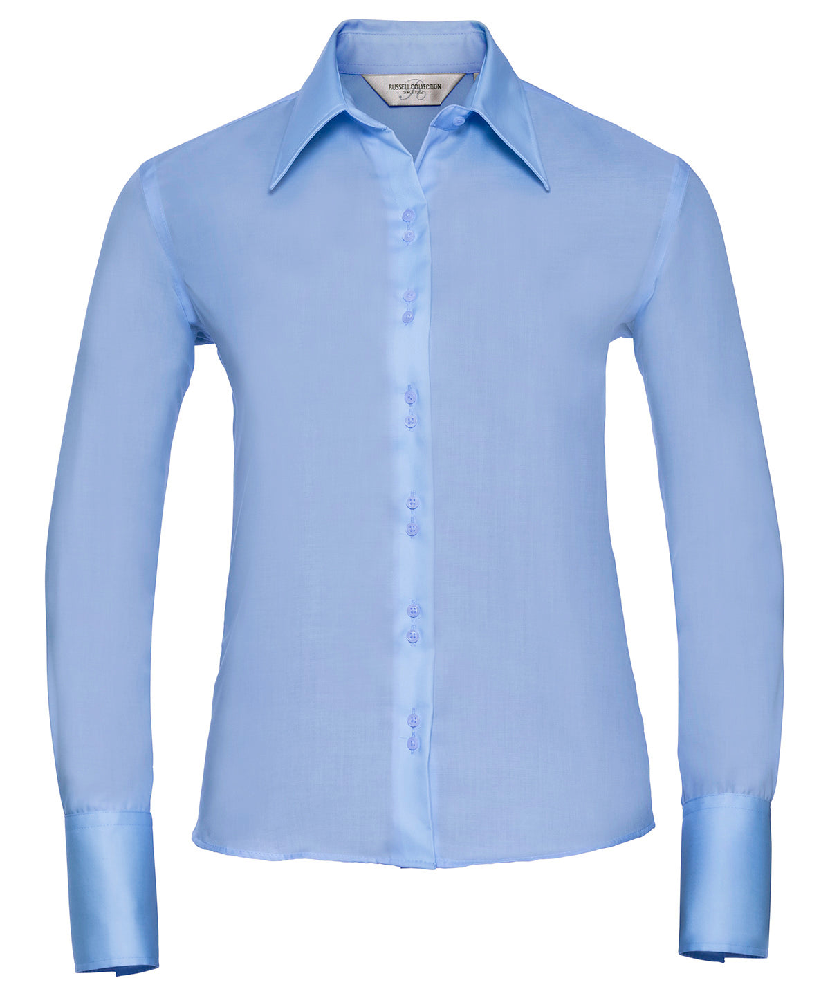 Women's long sleeve ultimate non-iron shirt - Bright Sky