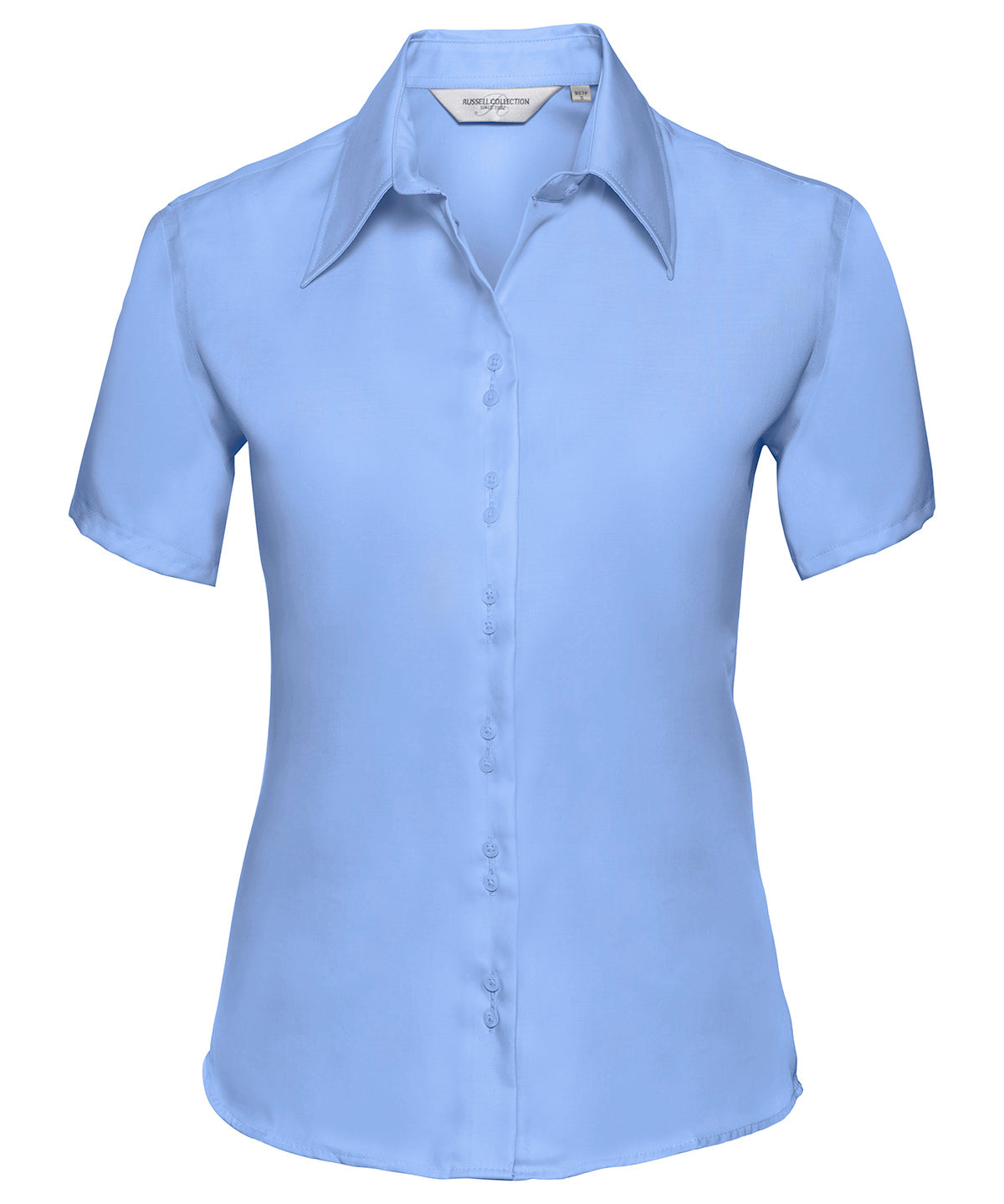 Women's short sleeve ultimate non-iron shirt - Bright Sky