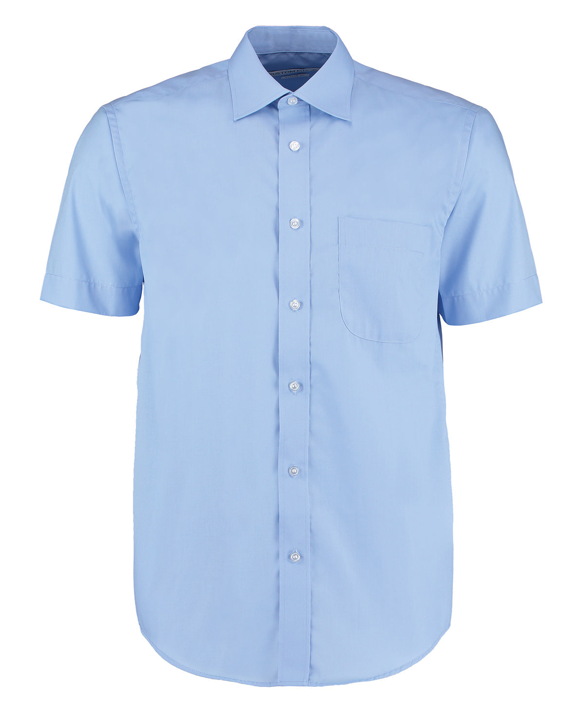 Business shirt short-sleeved (classic fit) - Light Blue