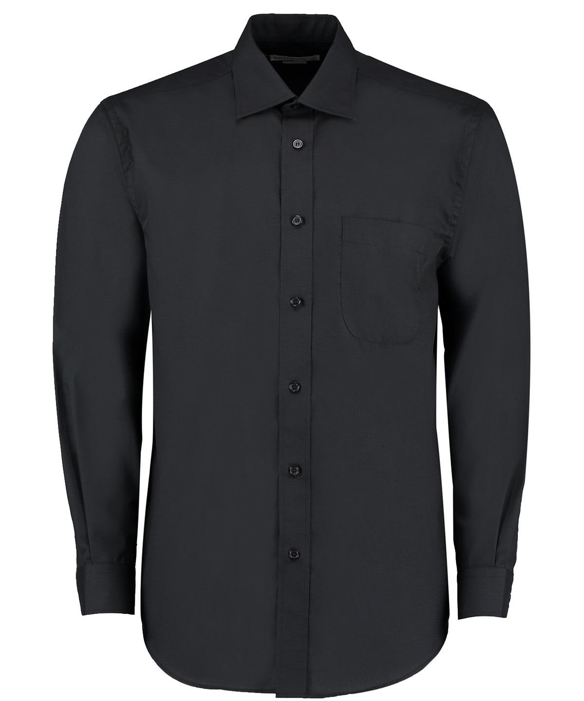 Business shirt long-sleeved (classic fit) - Black