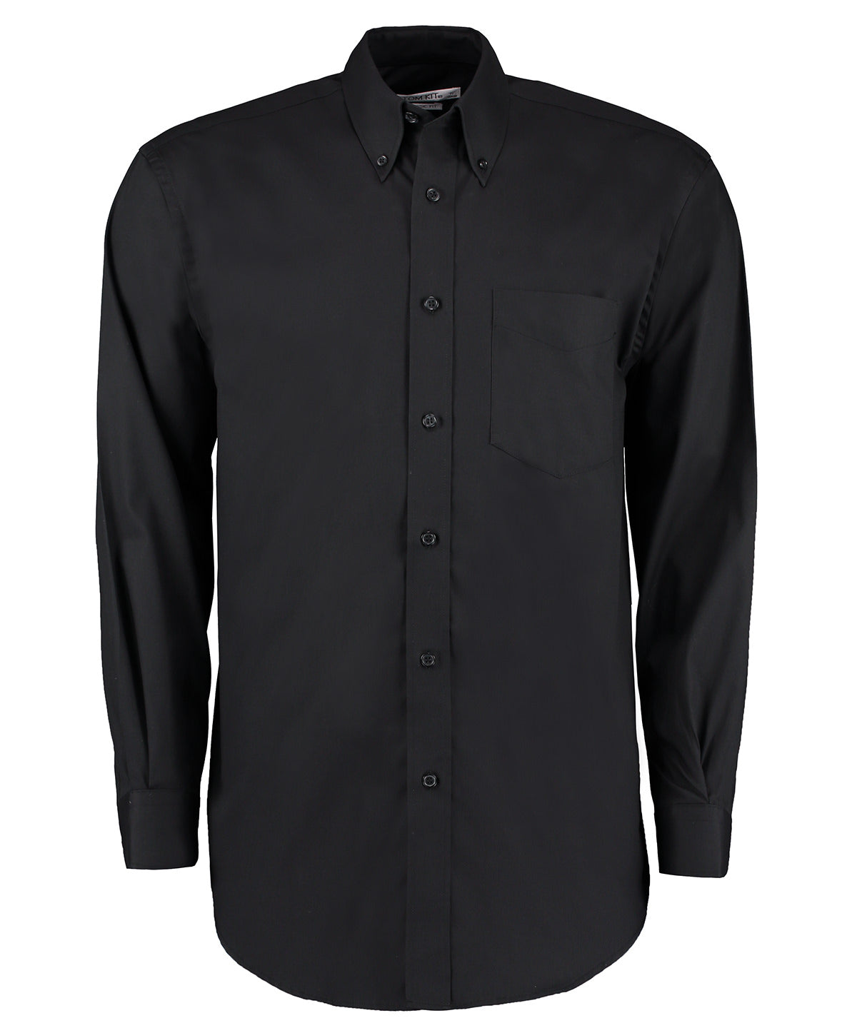 Corporate Oxford shirt long-sleeved (classic fit) - Black