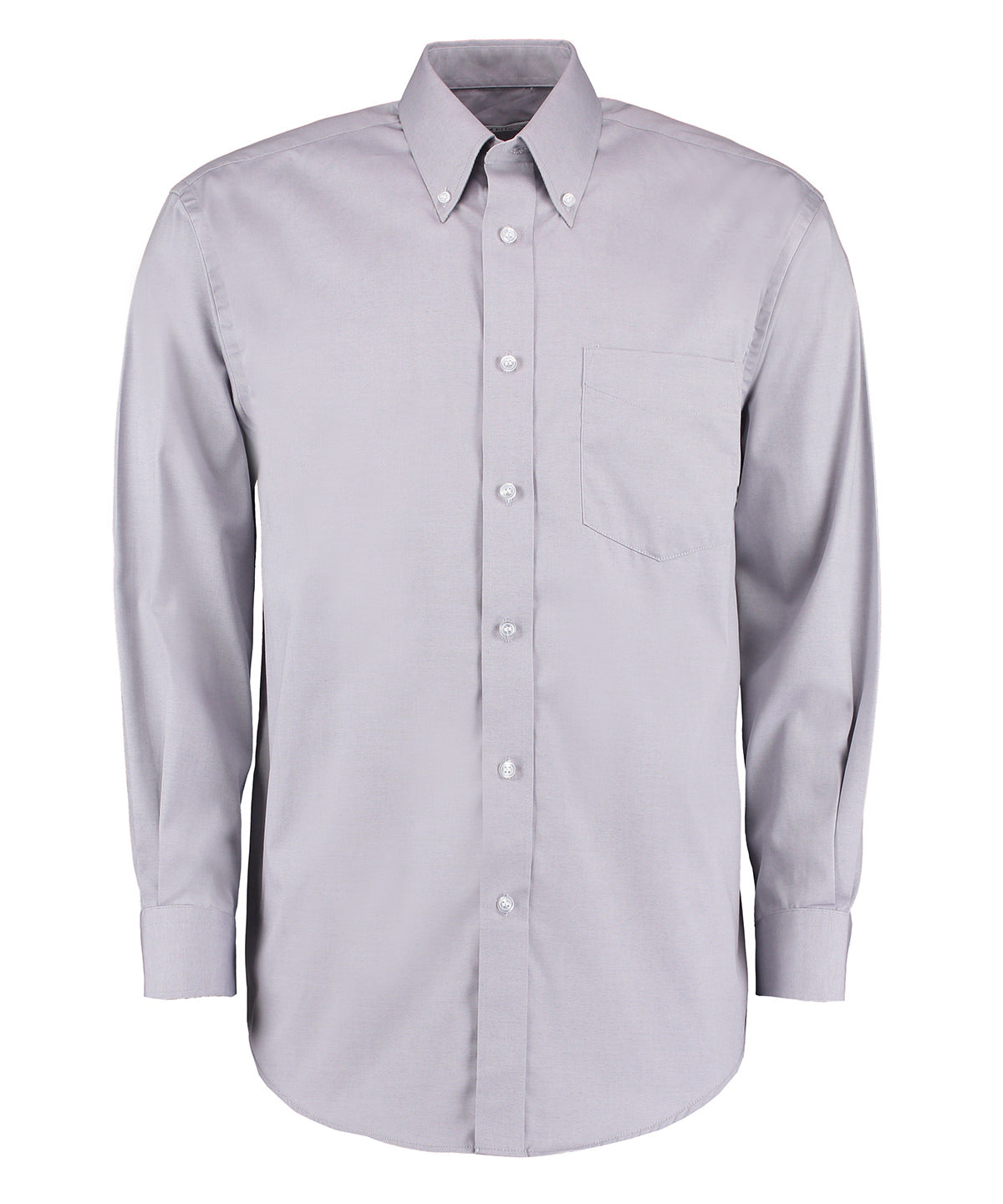 Corporate Oxford shirt long-sleeved (classic fit) - Silver Grey