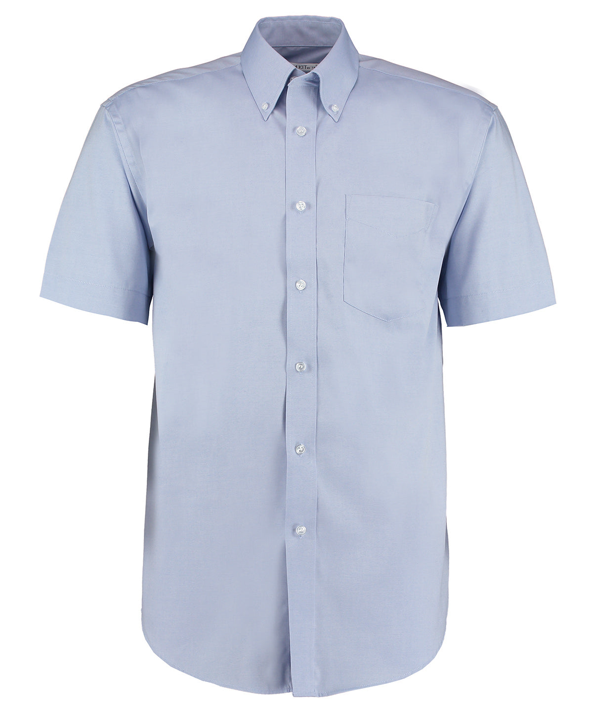 Corporate Oxford shirt short-sleeved (classic fit) - Light Blue*