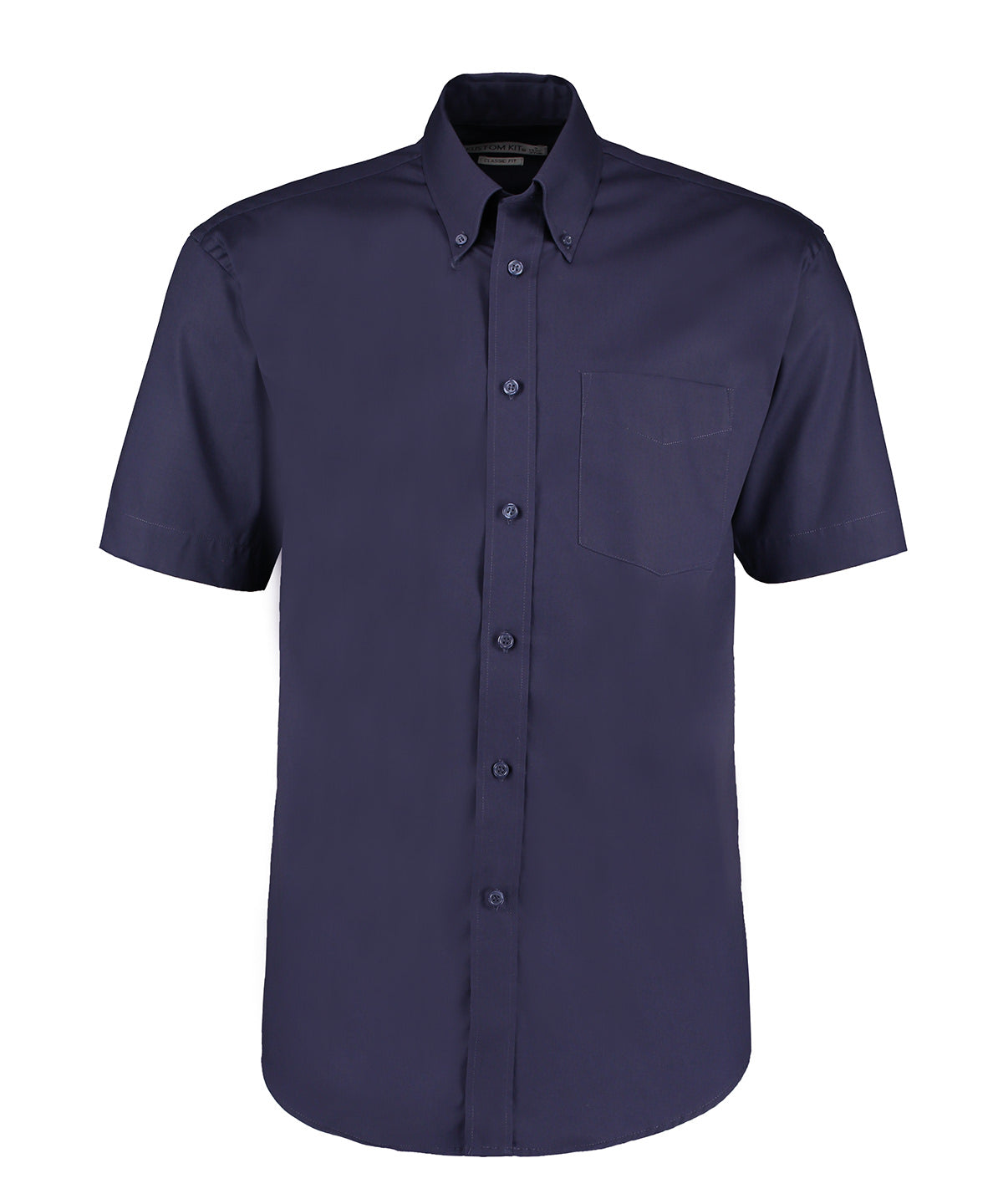 Corporate Oxford shirt short-sleeved (classic fit) - Midnight Navy