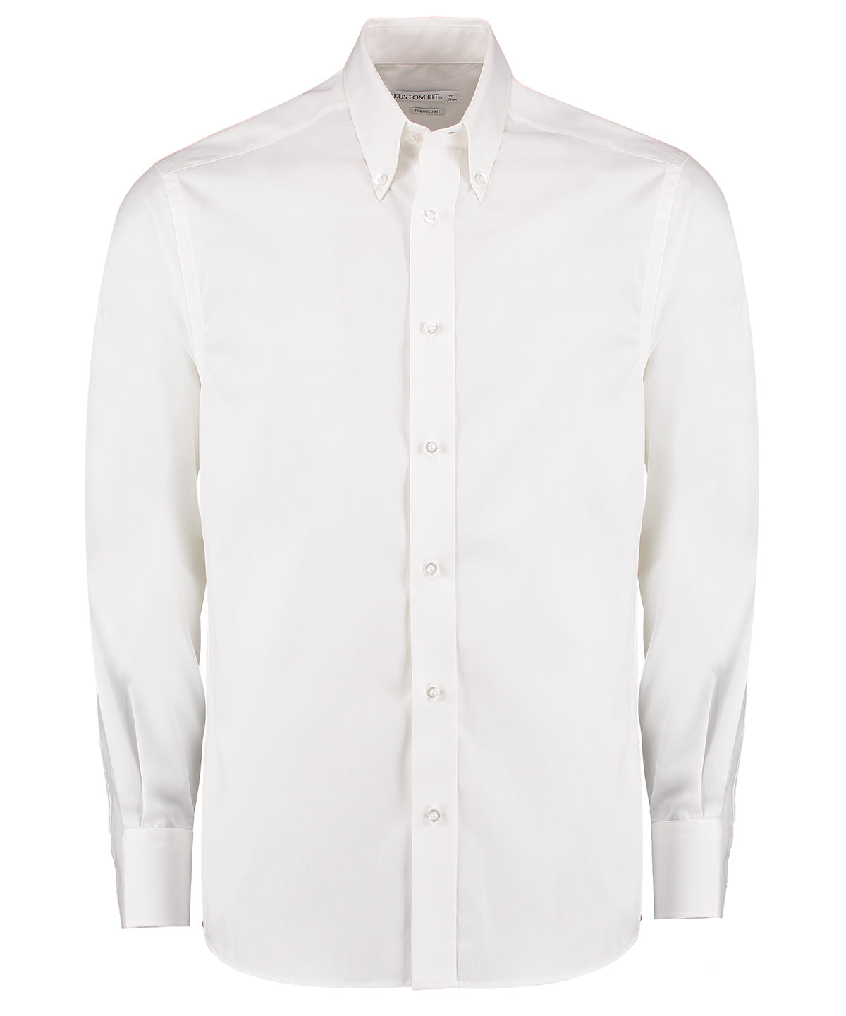 Premium Oxford shirt long-sleeved (tailored fit) - White*