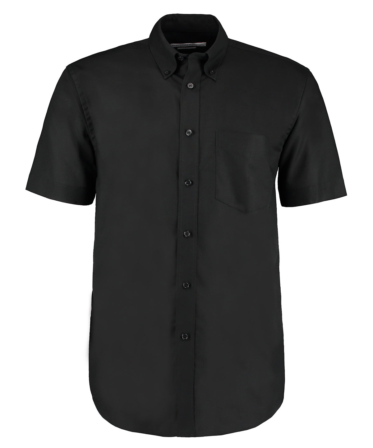 Workplace Oxford shirt short-sleeved (classic fit) - Black