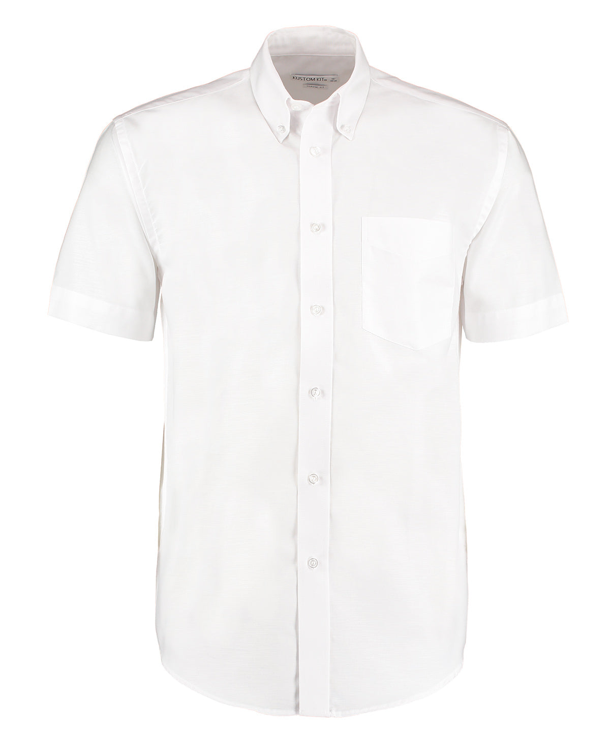 Workplace Oxford shirt short-sleeved (classic fit) - White*