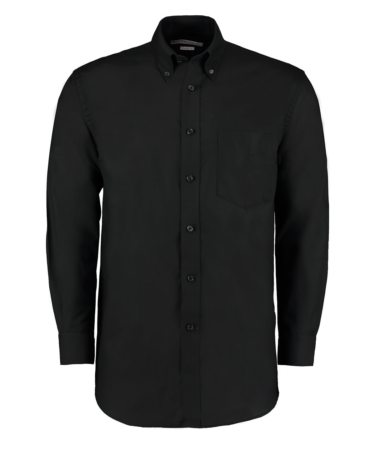 Workplace Oxford shirt long-sleeved (classic fit) - Black