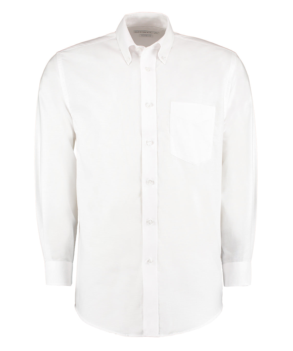 Workplace Oxford shirt long-sleeved (classic fit) - White*