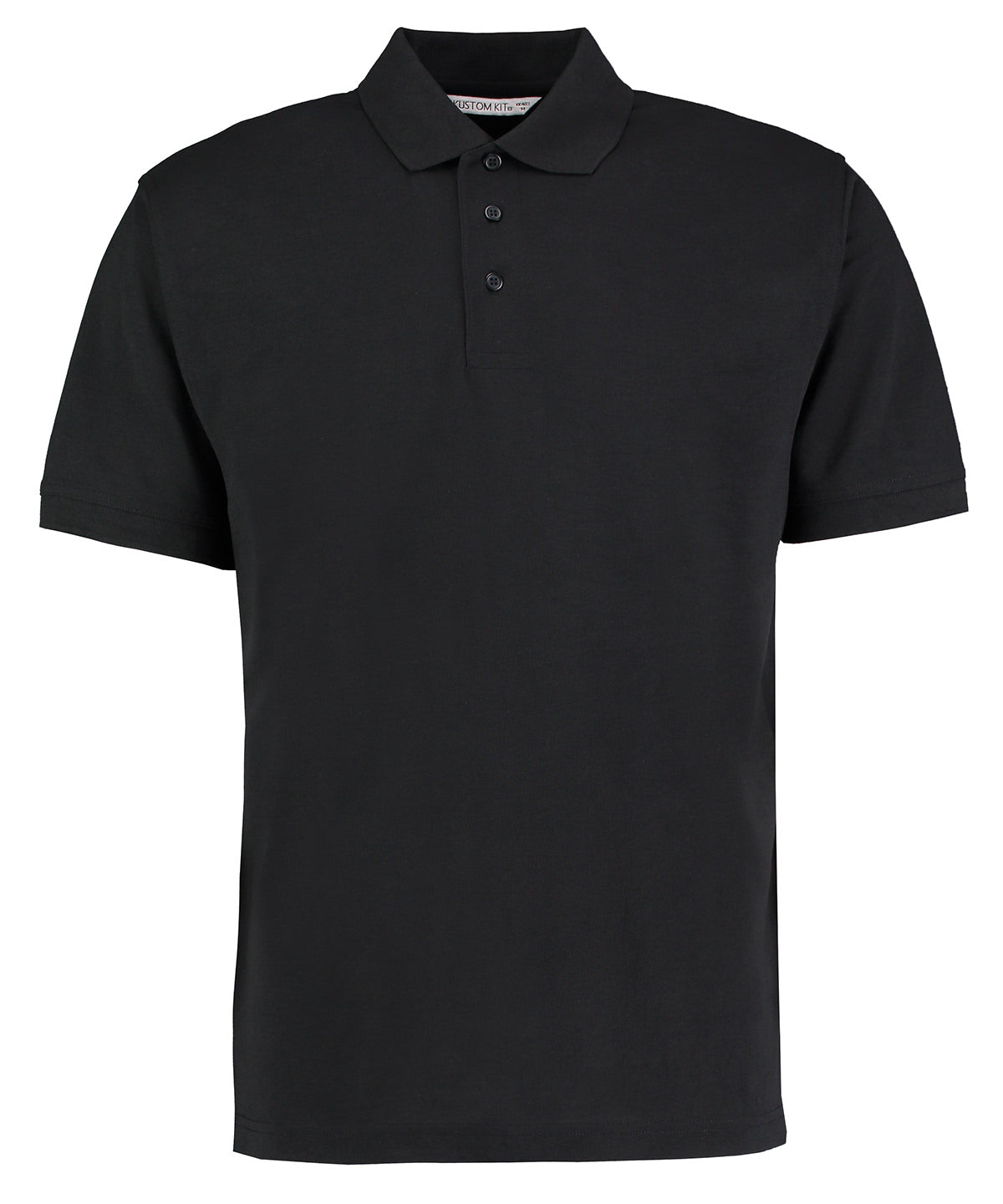 Klassic polo with Superwash® 60°C (classic fit) - Black*†