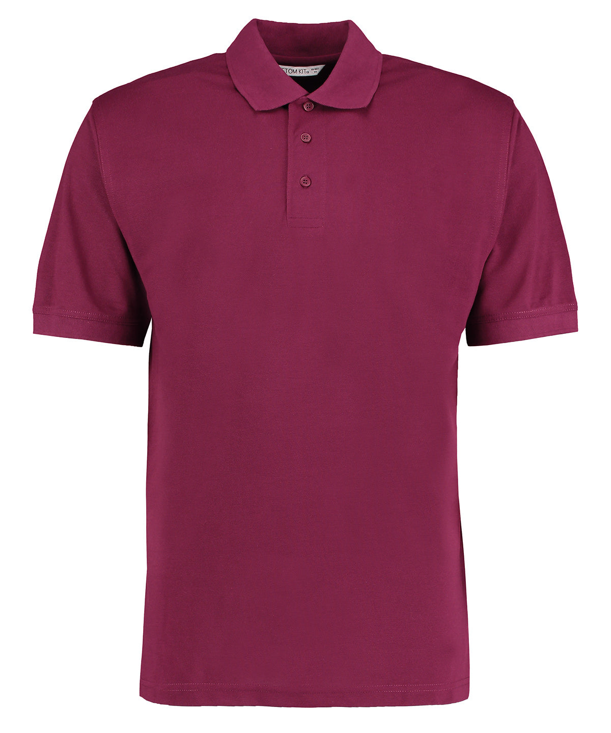 Klassic polo with Superwash® 60°C (classic fit) - Burgundy
