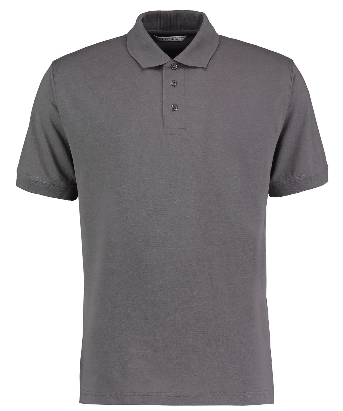 Klassic polo with Superwash® 60°C (classic fit) - Charcoal*
