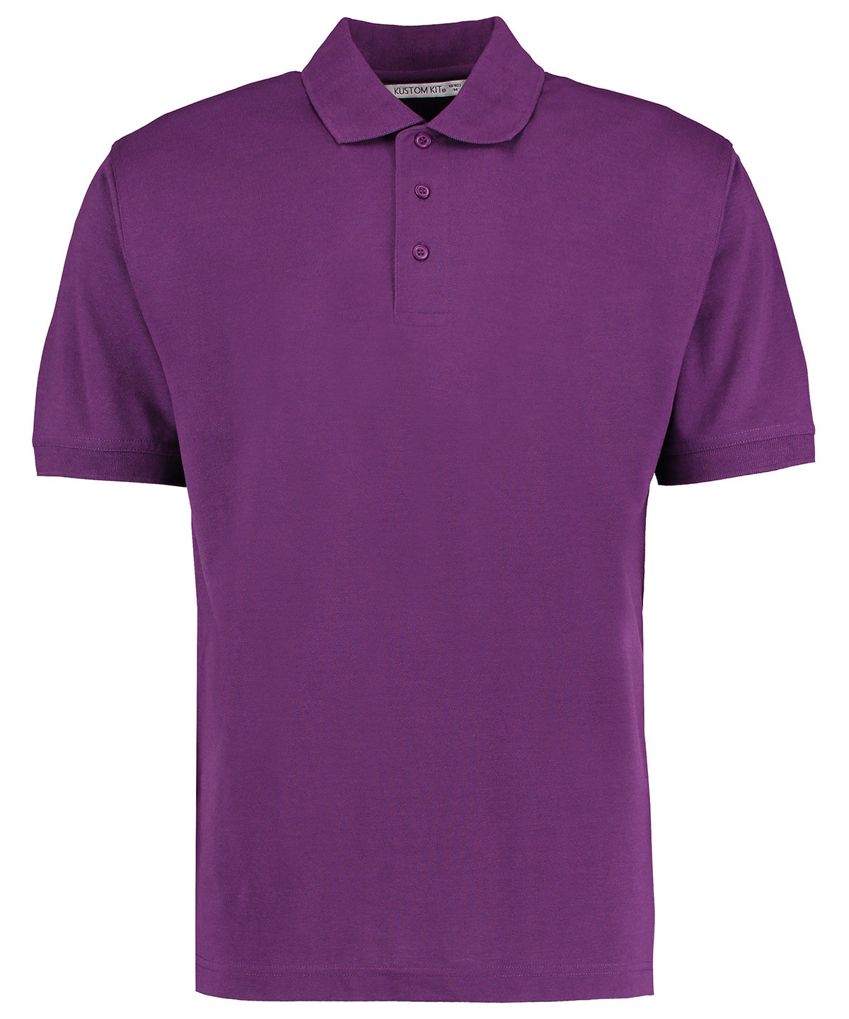 Klassic polo with Superwash® 60°C (classic fit) - Dark Purple