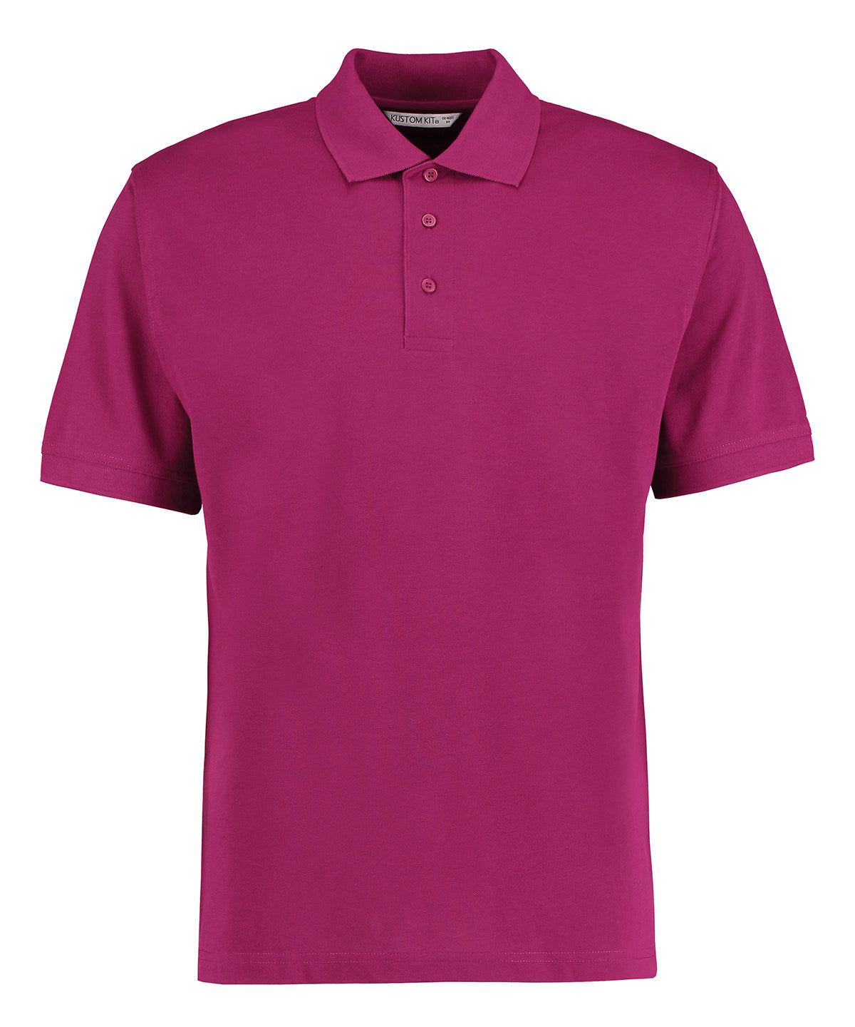 Klassic polo with Superwash® 60°C (classic fit) - Magenta