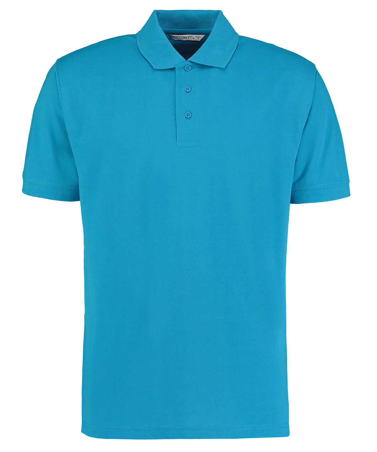 Klassic polo with Superwash® 60°C (classic fit) - Turquoise*