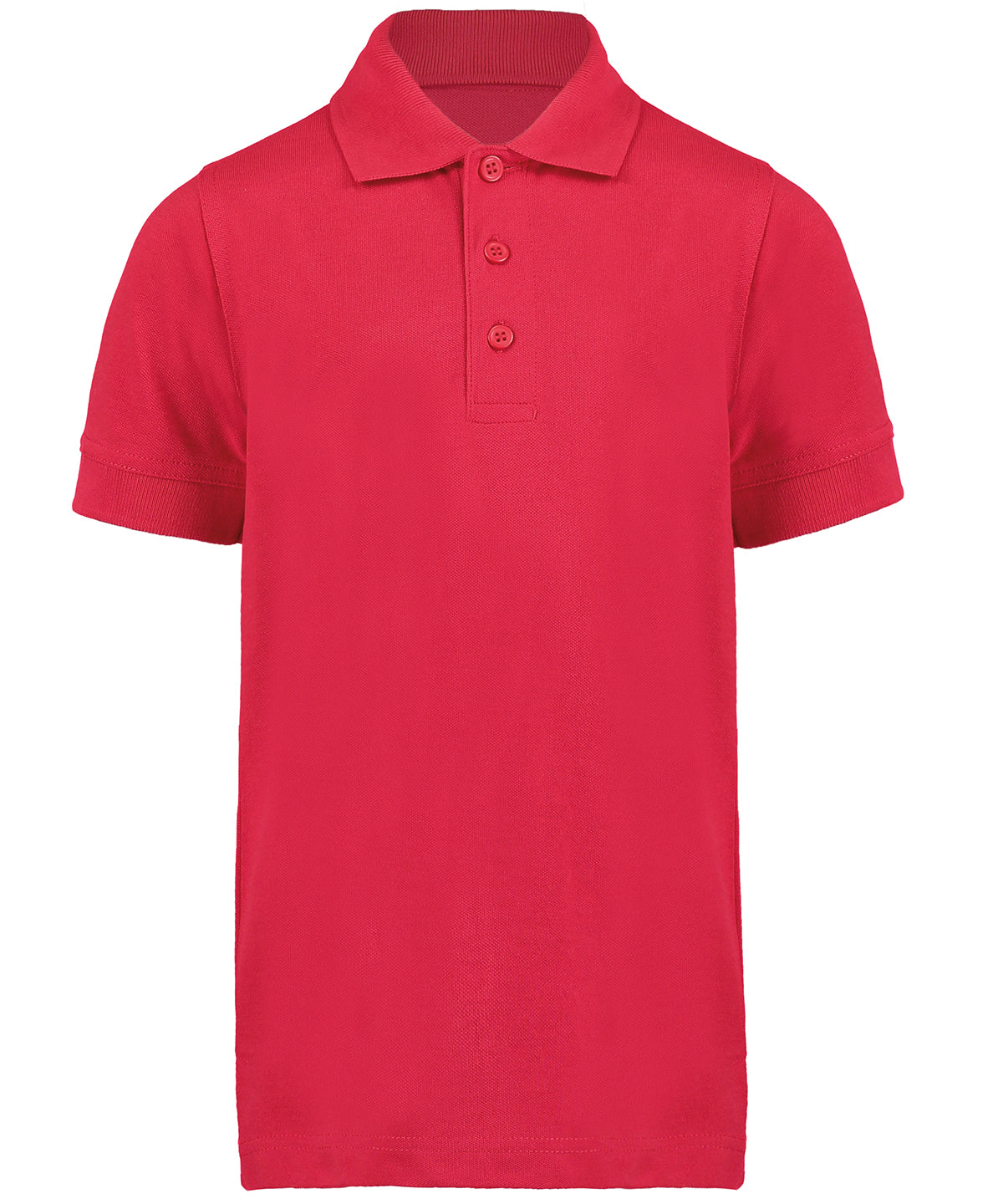 Klassic polo kids with Superwash® 60°C (classic fit) - Red