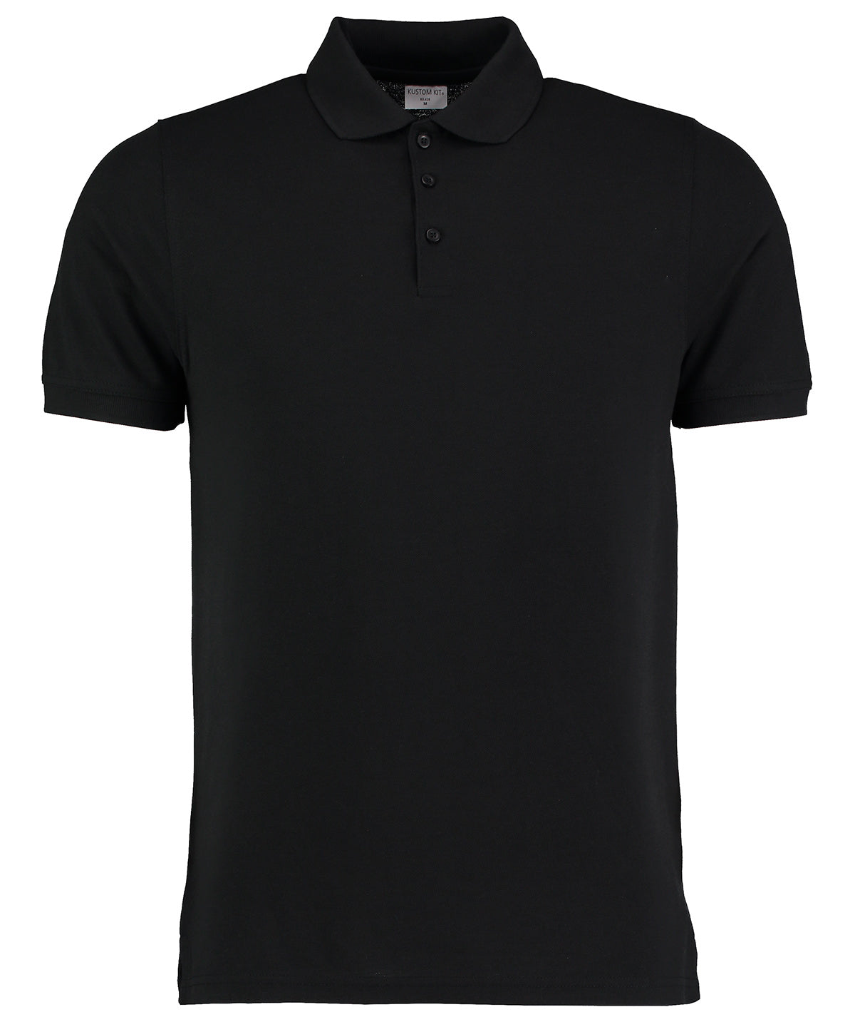 Klassic heavyweight polo superwash® 60°C (slim fit) - Black