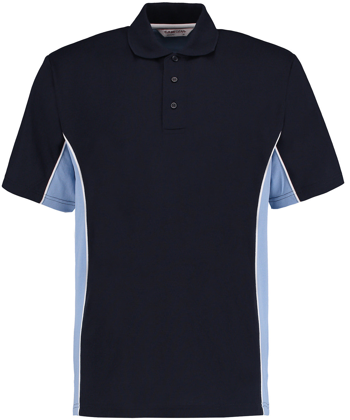 Track polo (classic fit) - Navy/Light Blue/White*