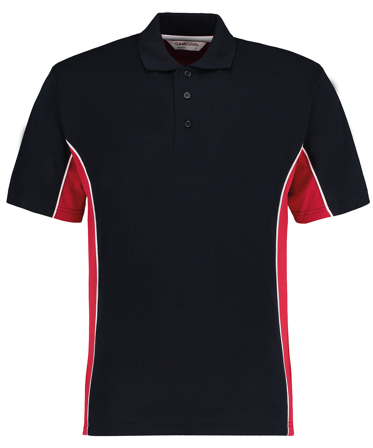 Track polo (classic fit) - Navy/Red/White