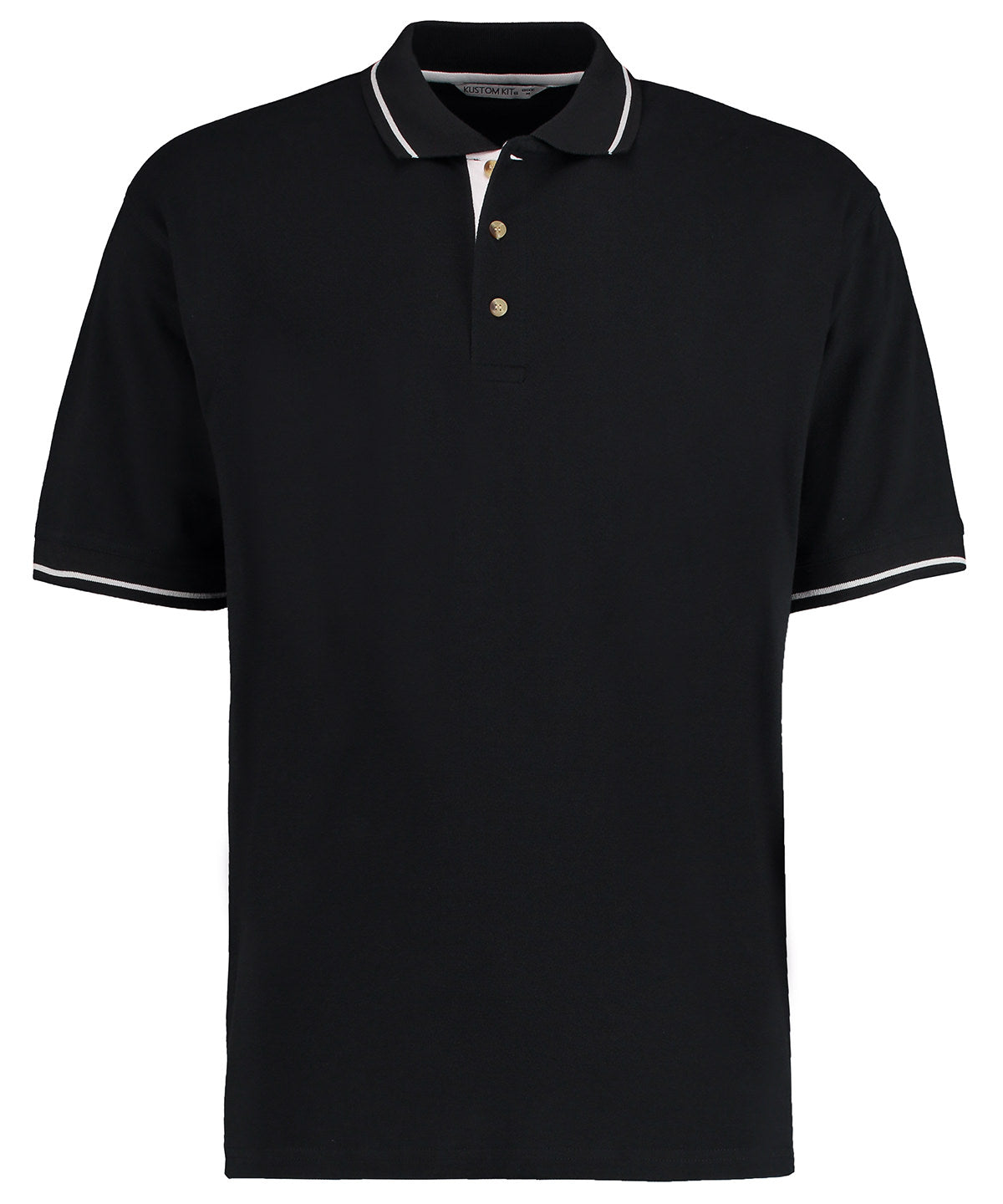St Mellion polo (classic fit) - Black/White