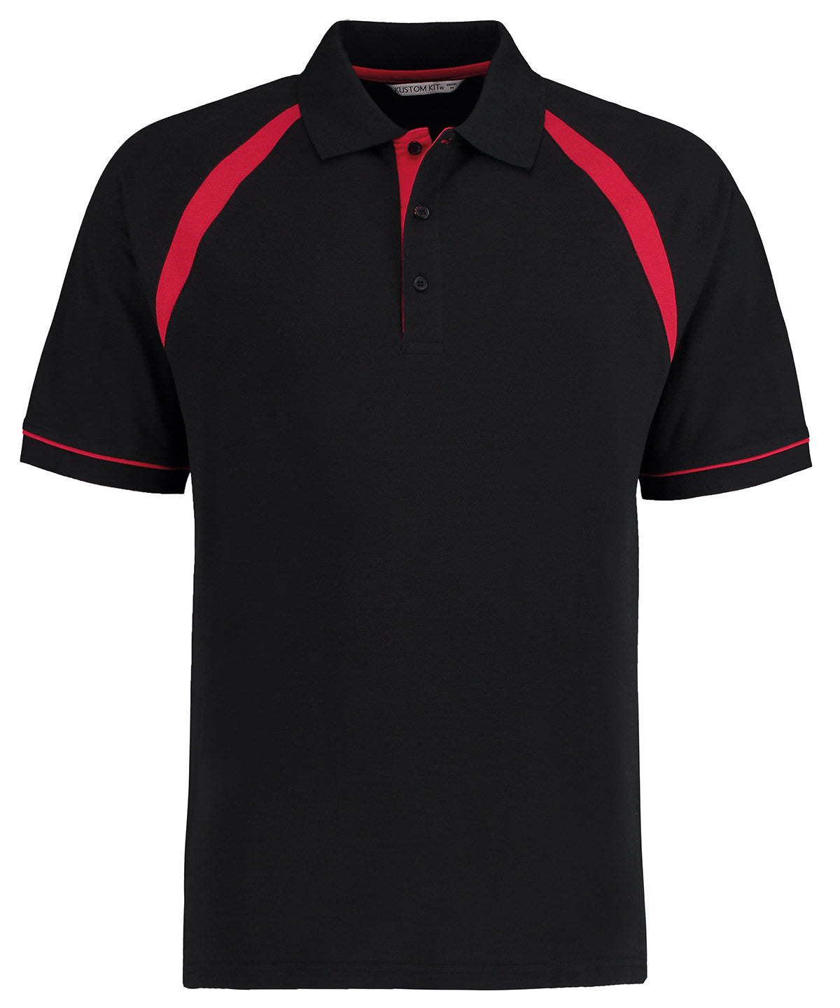 Oak hill polo (classic fit) - Black/Bright Red