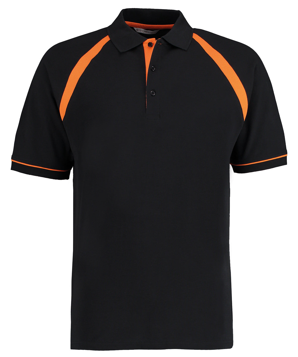 Oak hill polo (classic fit) - Black/Orange