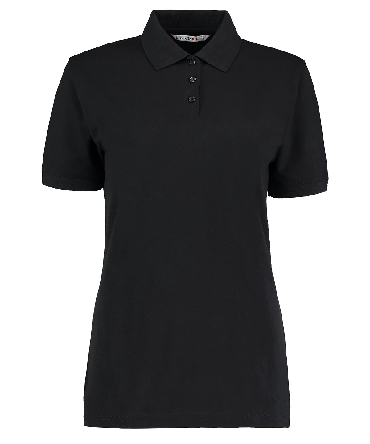 Klassic polo women's with Superwash® 60°C (classic fit) - Black*