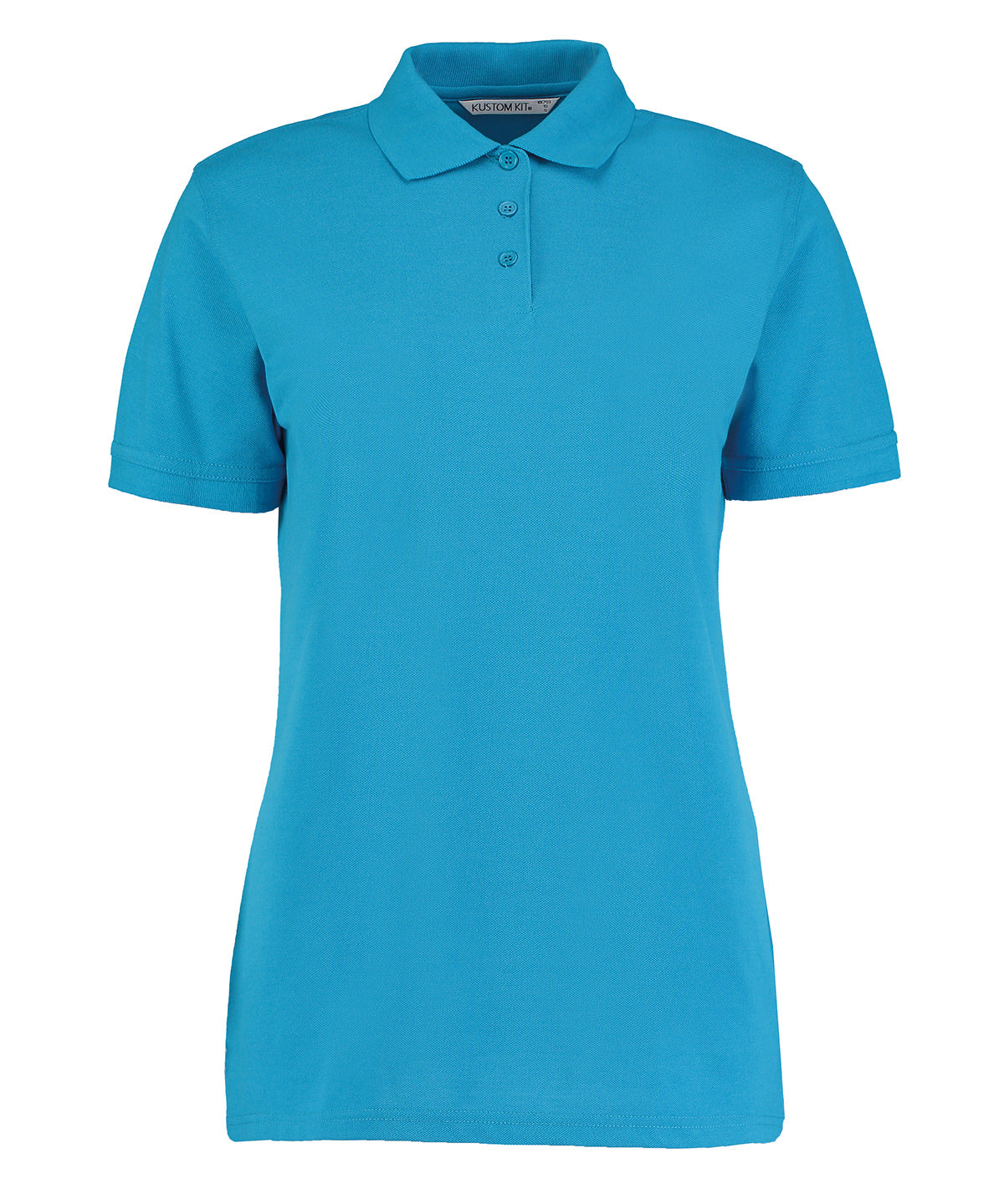 Klassic polo women's with Superwash® 60°C (classic fit) - Turquoise*