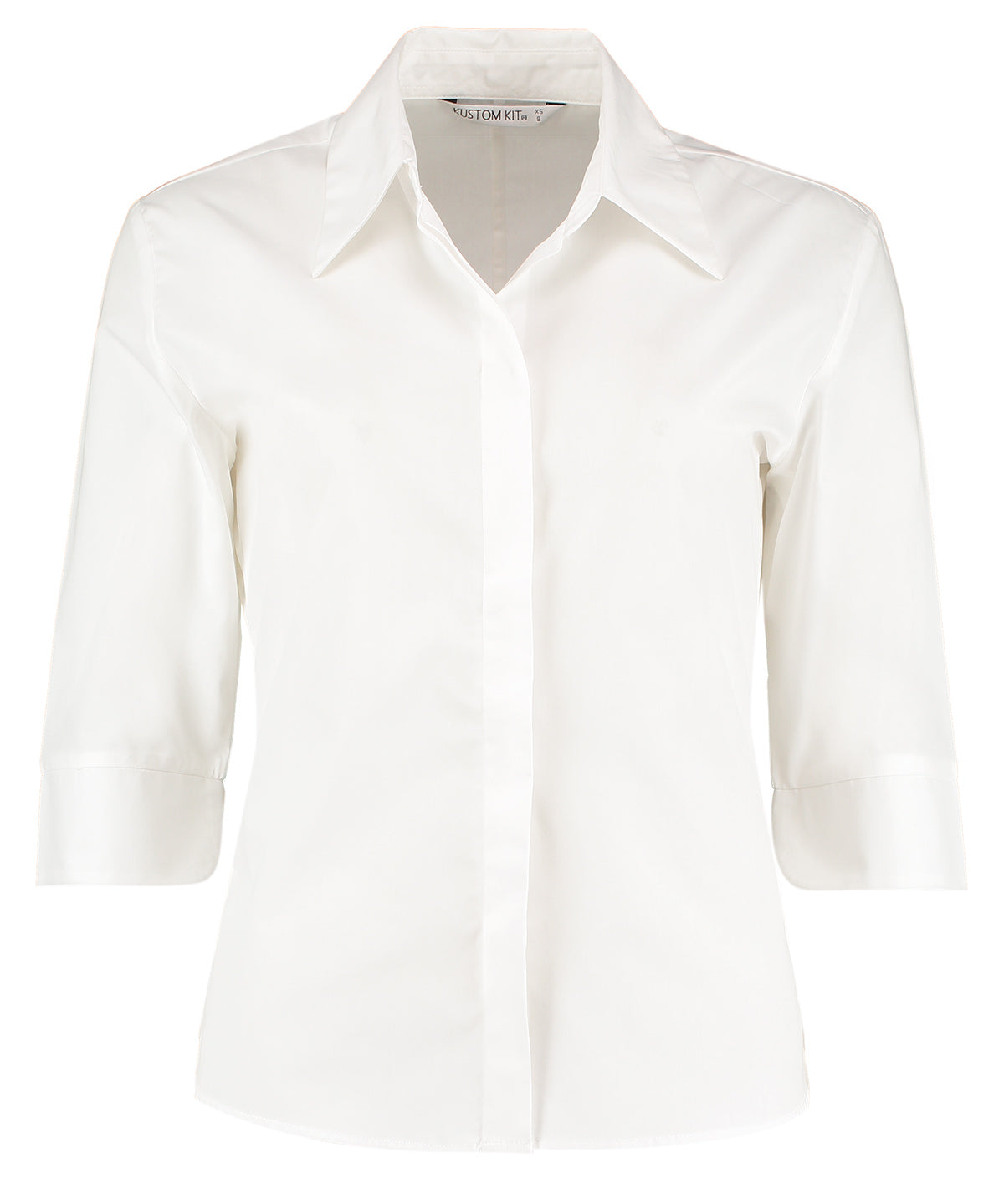 Contiental ¾ sleeve blouse womens - White